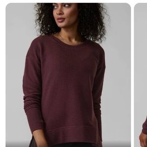 Athleta Coaster Alice Waffle Sweatshirt